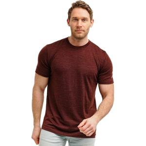 Merino.tech Merino Wool T-Shirt Mens – 100% Merino Wool Undershirt Lightweight Base Layer(.Bordo)