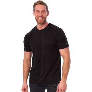 Merino.tech Merino Wool T-Shirt Mens – 100% Merino Wool Undershirt Lightweight Base Layer(.Charcoal)