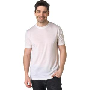 Merino.tech Merino Wool T-Shirt Mens – 100% Merino Wool Undershirt Lightweight Base Layer(.Creamy)
