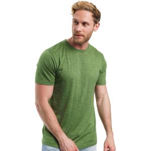 Merino.tech Merino Wool T-Shirt Mens – 100% Merino Wool Undershirt Lightweight Base Layer(.Olive Green)