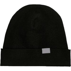 Merino Wool Beanie – Cuffed Hat for Men and Women Warm Unisex Style(Abyss Black)