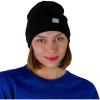 Merino Wool Beanie for Men and Women – Soft Cuffed Hat Unisex Adult(Nightfall Black)