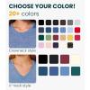 Merino.tech Merino Wool T Shirt Women – 100% Merino Wool Base Layer Women Short Sleeve Moisture-Wicking Tee and Hiking Socks(_Deep Teal V-neck)