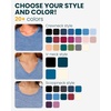 Merino.tech Merino Wool Shirt Women – 100% Merino Wool Base Layer Women Short Sleeve Tee(Heather Lilac Scoopneck)