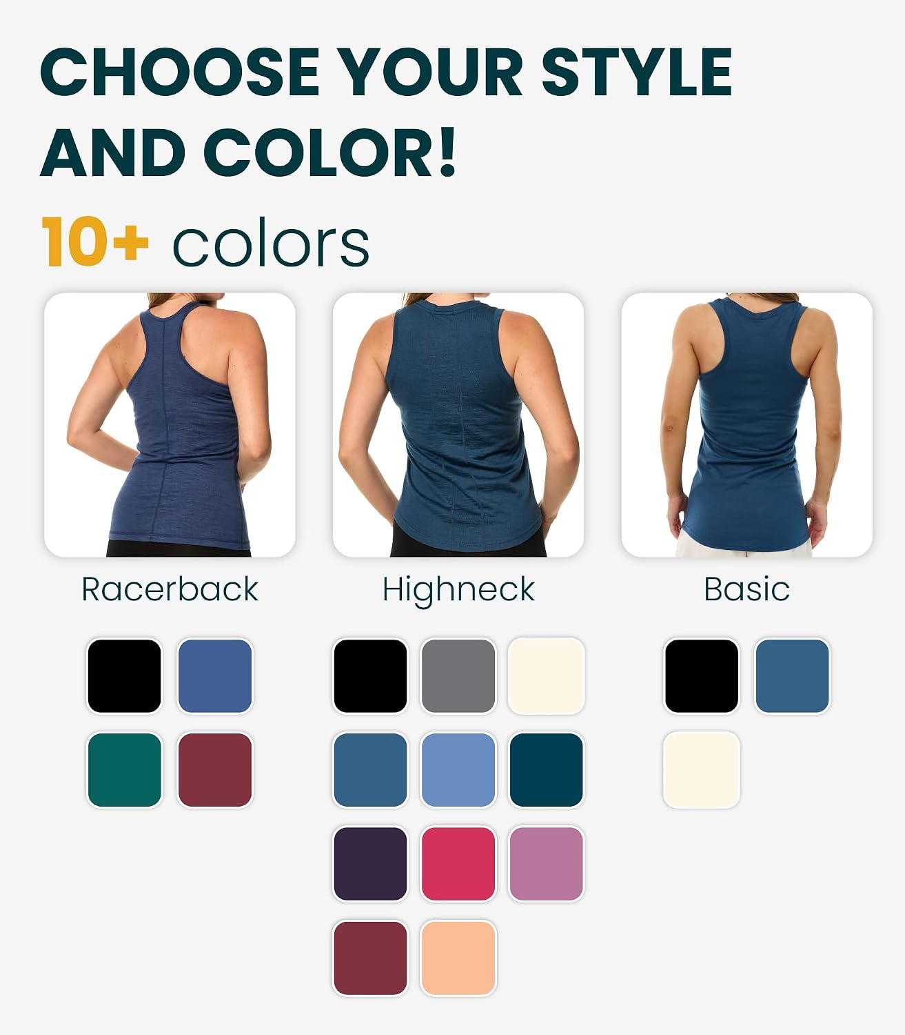 image:image100 Merino Wool Tank Top Women Active Sleeveless Undershirt Base LayerR Burgundy