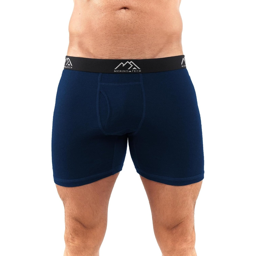 image:image100 Merino Wool Underwear Mens 12 Pack Boxer Briefs for Men 175um1 Pack 190 Midnight Navy