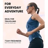 100% Merino Wool Tank Top Women – Active Sleeveless Undershirt Base Layer(B: Charcoal)