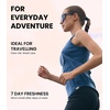 100% Merino Wool Tank Top Women – Active Sleeveless Undershirt Base Layer(H: Forest Green)
