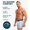 100% Merino Wool Underwear Mens – 1-2 Pack Boxer Briefs for Men 17.5um(1 Pack – 190 Arctic)