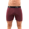 100% Merino Wool Underwear Mens – 1-2 Pack Boxer Briefs for Men 17.5um(1 Pack – 190 Burgundy)