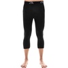100% Merino Wool Base Layer Mens Long Johns – Thermal Underwear Bottoms(200 Charcoal 3/4 Length)