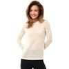 100% Merino Wool Base Layer Women – Thermal Merino Wool Shirt Women(C: 190 Creamy)