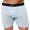 100% Merino Wool Underwear Mens – 1-2 Pack Boxer Briefs for Men 17.5um(1 Pack – 190 Arctic)