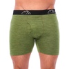 100% Merino Wool Underwear Mens – 1-2 Pack Boxer Briefs for Men 17.5um(1 Pack – 190 Olive Green)
