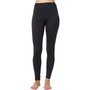 Merino Wool Base Layer Women Pants – Thermal Leggings for Women Long Johns(200 Charcoal)