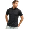 100% Merino Wool Polo Shirt Men – Short & Long Sleeve Shirt Base Later(Charcoal Grey)