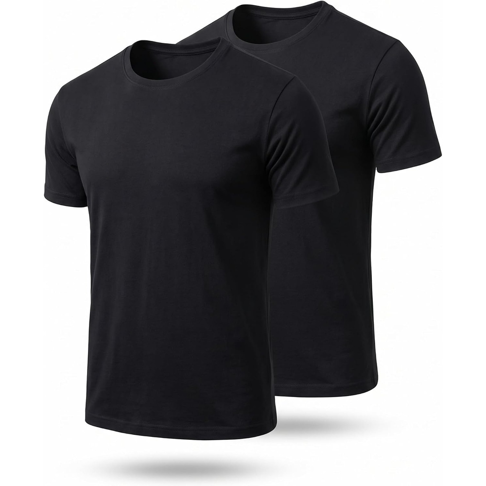 image:image100 Merino Wool TShirt Men Short Sleeve Undershirt Base Layer TopBlack P2