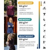 100% Merino Wool Base Layer Women Set – Thermal Underwear Women Top, Bottom(165 Gold)