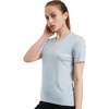 Merino.tech Merino Wool Shirt Women – 100% Merino Wool Base Layer Women Short Sleeve Tee (X-Large, Iceberg)