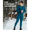 Merino.tech 100% Merino Wool Base Layer Mens – Thermal Underwear Long Johns(Chocolate 250)
