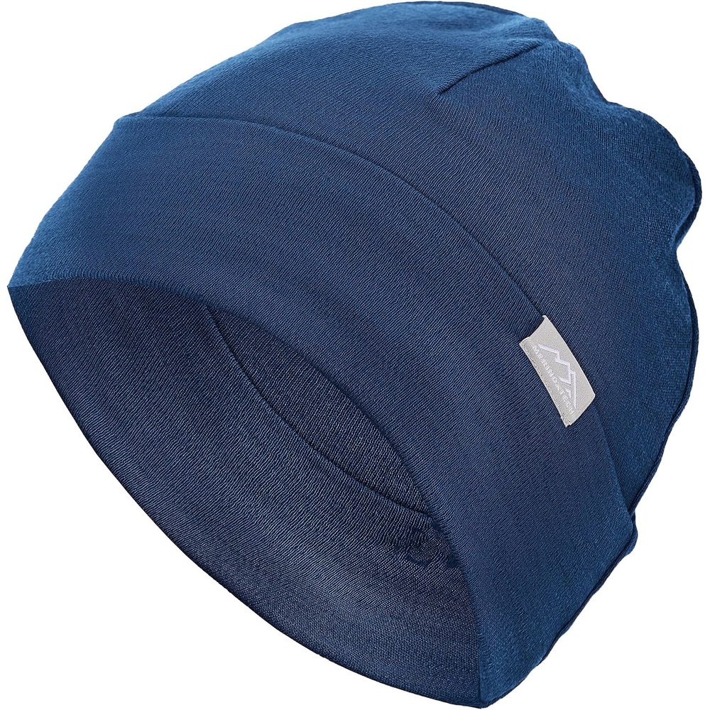 image:image100 Merino Wool Beanie Kids Unisex Wool Cap 175um for Kids Toddler HatDenim