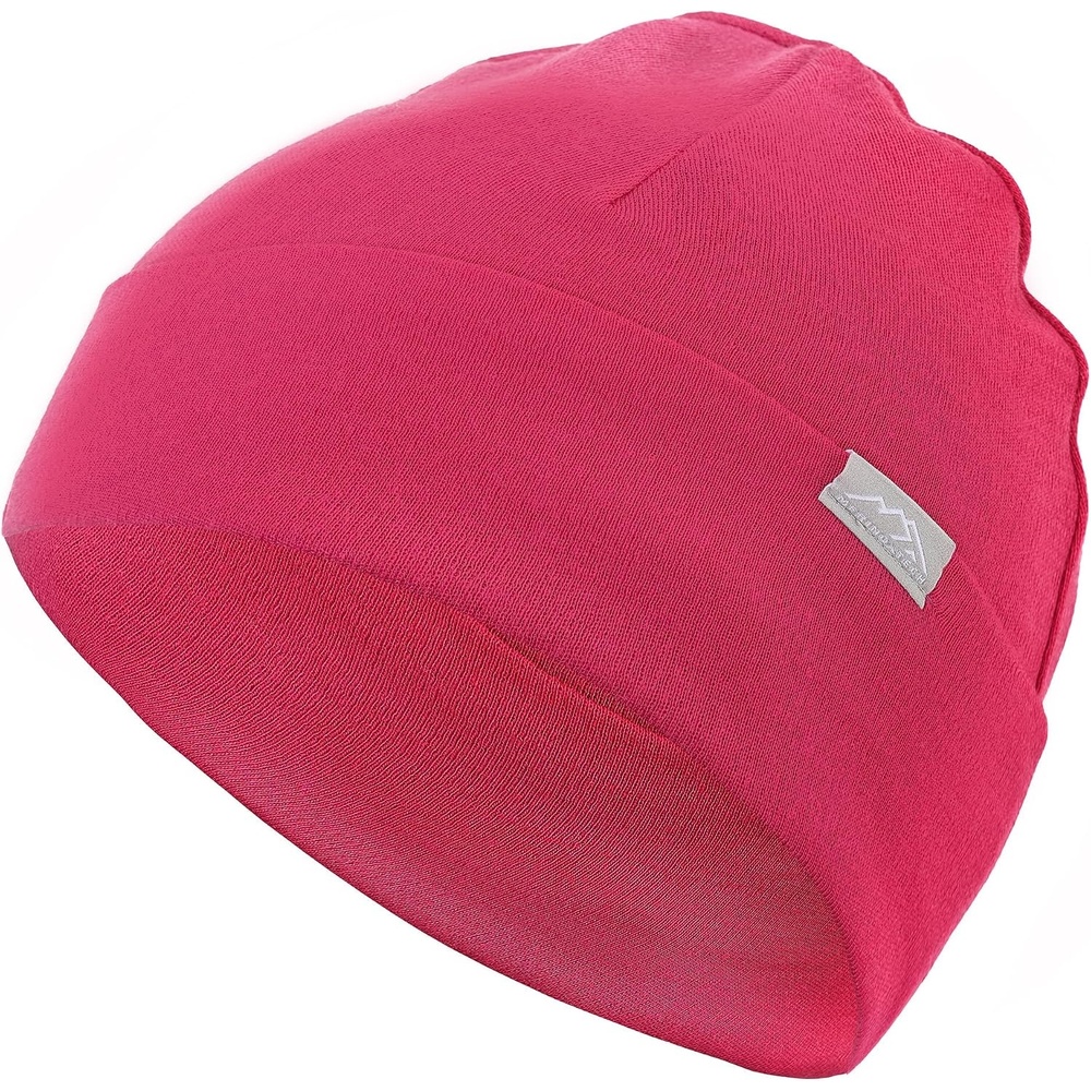 image:image100 Merino Wool Beanie Kids Unisex Wool Cap 175um for Kids Toddler HatPink
