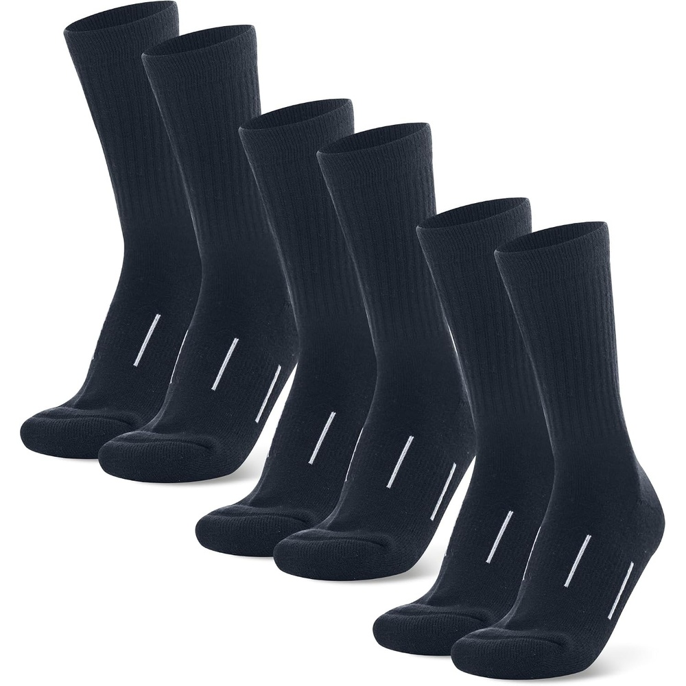 image:imageMerino Wool Socks for Men amp Women 36 Pack Wool Hiking amp Hockey SocksNavy Blue Pack of 3