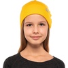 100% Merino Wool Beanie Kids – Unisex Wool Cap 17.5um for Kids -Toddler Hat(Mustard)