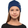 100% Merino Wool Beanie Kids – Unisex Wool Cap 17.5um for Kids -Toddler Hat(Navy)