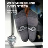 Merino Wool Socks for Men & Women – 3-6 Pack Wool Hiking Socks – Crew Style(. Multicolor: Black  Cloud Grey  Creamy)