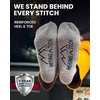 Merino Wool Socks for Men & Women – 3-6 Pack Wool Hiking & Hockey Socks(Chocolate Pack of 3)