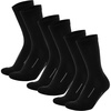 Merino Wool Socks for Men & Women – 3-6 Pack Wool Hiking & Hockey Socks(Black Oil Pack of 3)