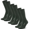 Merino Wool Socks for Men & Women – 3-6 Pack Wool Hiking & Hockey Socks(Hunter Green Pack of 3)