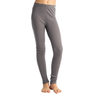 100% Merino Wool Base Layer Kids, Midweight Long Johns, Kids Thermal Pants(Perfect Gray)