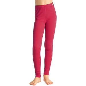 100% Merino Wool Base Layer Kids, Midweight Long Johns, Kids Thermal Pants(Pink)