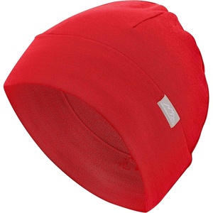 100% Merino Wool Beanie Kids – Unisex Wool Cap 17.5um for Kids -Toddler Hat(Cherry Red)