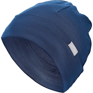 100% Merino Wool Beanie Kids – Unisex Wool Cap 17.5um for Kids -Toddler Hat(Denim)