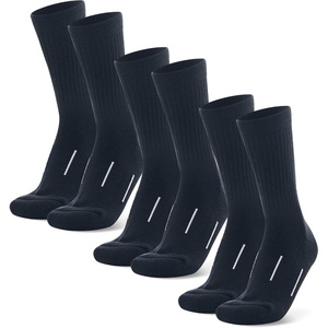 Merino Wool Socks for Men & Women – 3-6 Pack Wool Hiking & Hockey Socks(Navy Blue Pack of 3)
