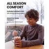 Merino.tech 100% Merino Wool Kids Long Sleeve Turtleneck Thermal Base Layer(260 Charcoal Grey)